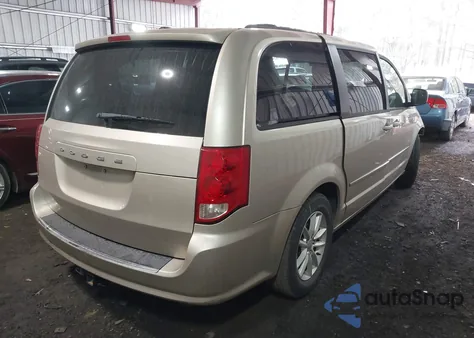 2013 Dodge Grand Caravan Sxt из США, поврежденный, VIN 2C4RDGCG2DR649713